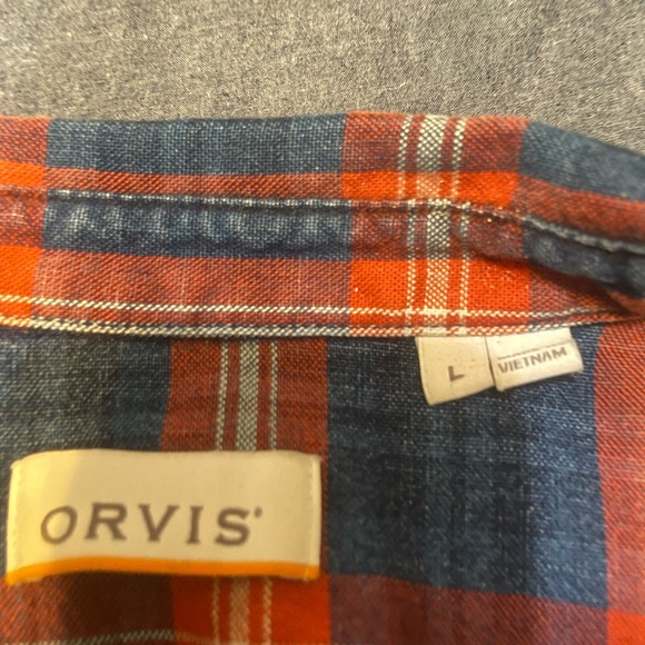 Orvis Plaid Button Up - Picture 7 of 7